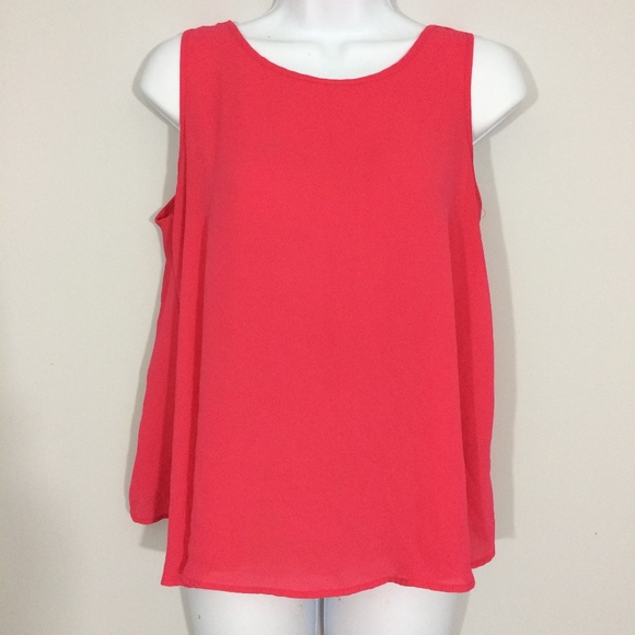BONGO Tops - Bongo Womens Medium 100% Polyester Tank Top Cami